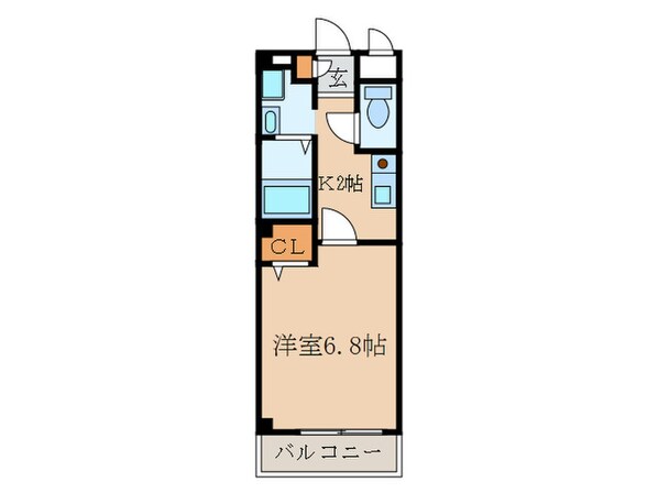 プラムコ－トの物件間取画像